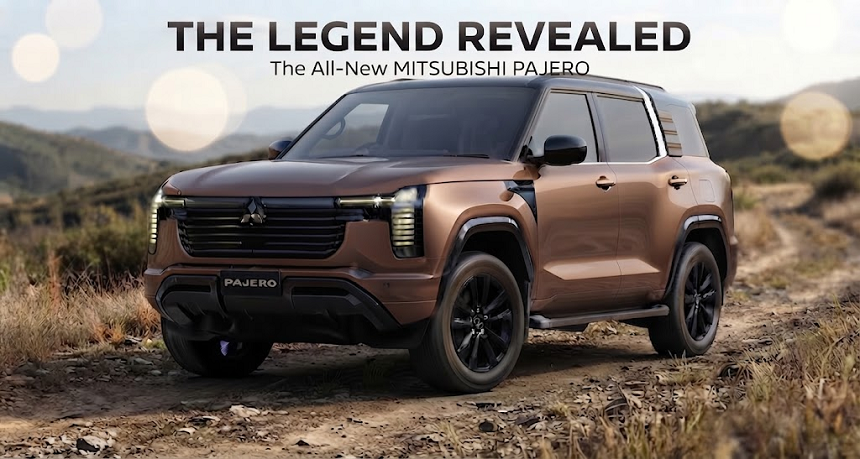 Mitsubishi Pajero Is Back: 2027 Model Revealed | Specs & Expected Price