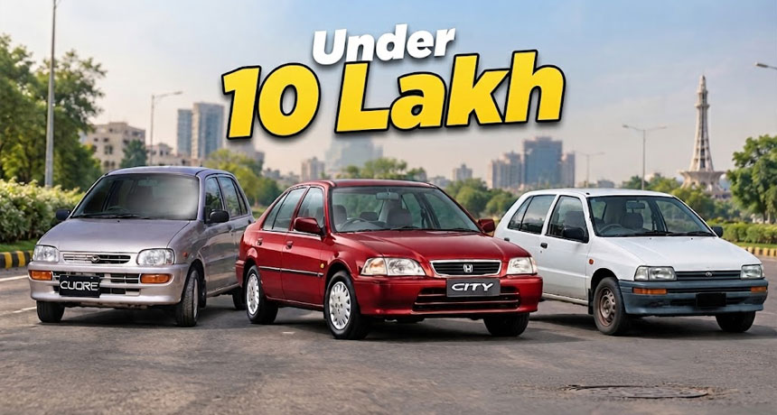 Best Automatic Cars Under 10 Lakh in Pakistan - Complete Details