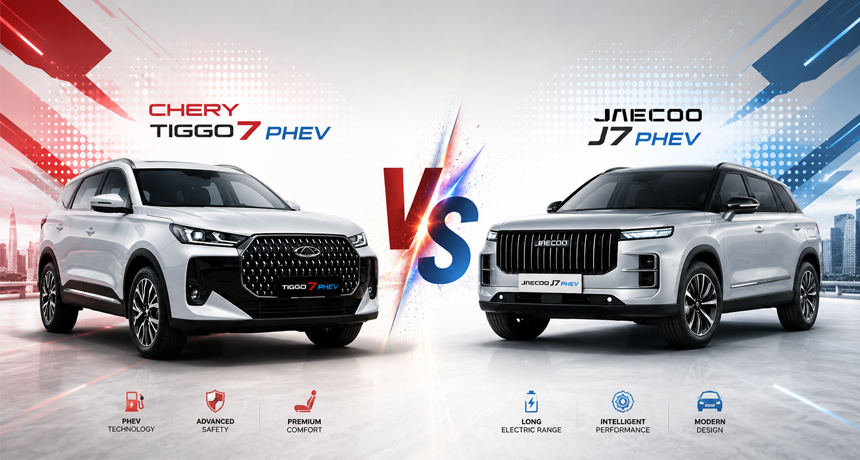 Chery Tiggo 7 PHEV vs Jaecoo J7 PHEV: Which Hybrid SUV Wins in 2026?