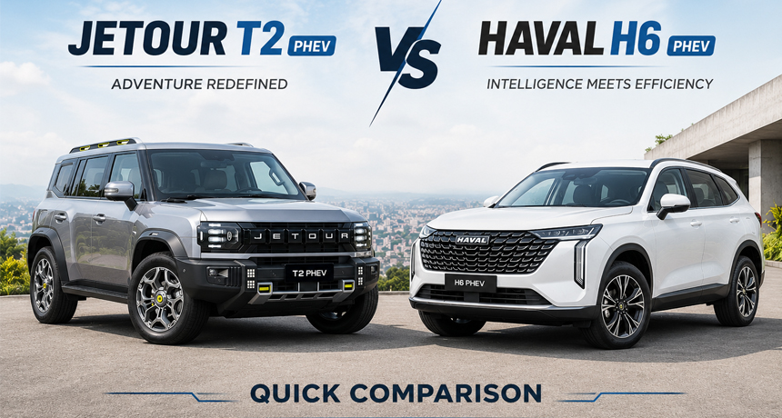 Jetour T2 PHEV vs Haval H6 PHEV: Which One Should You Buy