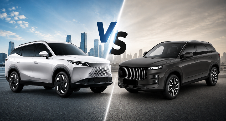 Omoda 7 vs Jaecoo J7: Which Is Better SUV in 2026?