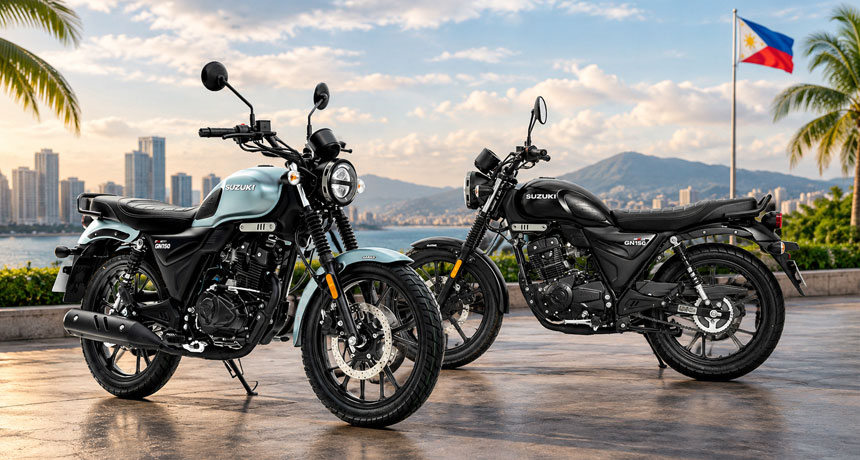 Suzuki GN 160 Is Here in Philippines - What About Pakistan?